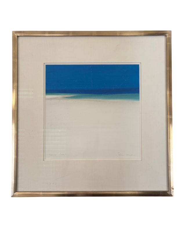 John Miller: "Tresco Beach" Minimalist Cornish Coastal Study (1 of 5)