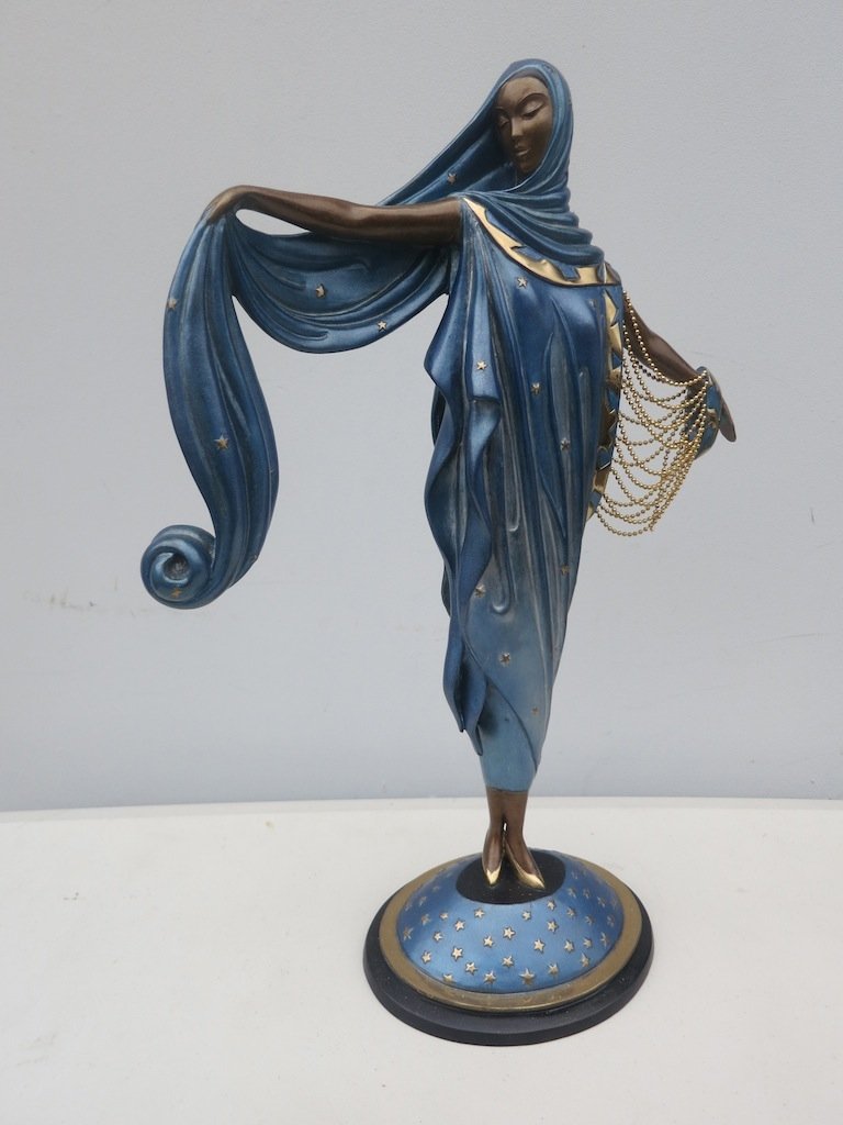 Erte Bronze Sculpture "Moonlight" (1 of 5)