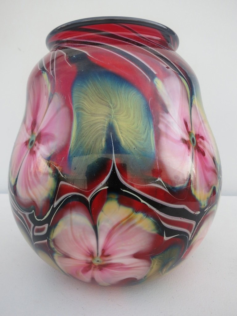 Charles Lotton Signed Vase (1 of 3)
