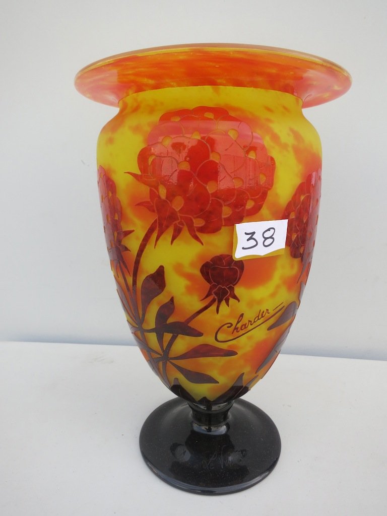Le Verre Francias Cameo Art Vase (1 of 3)