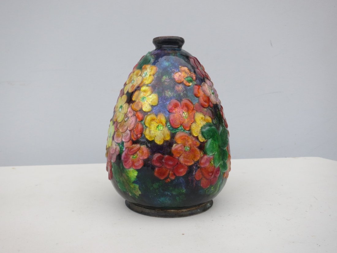 Camille Faure Enameled Vase (1 of 3)