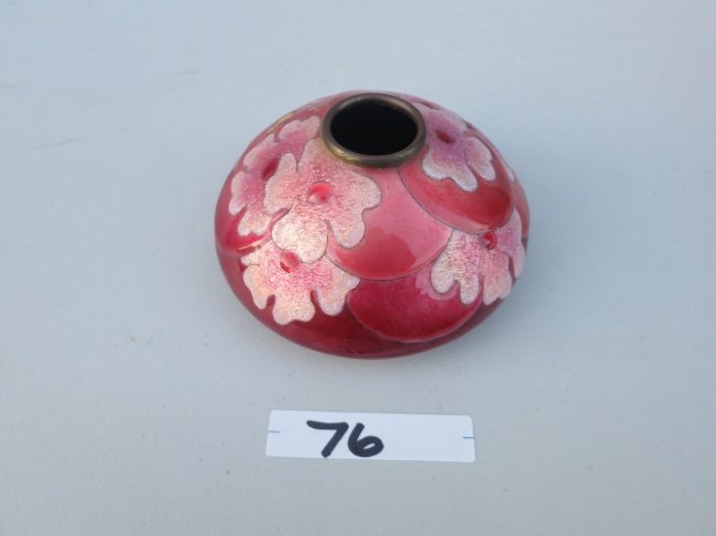 French Art Deco Enameled signedHenriette Marty Limoges (1 of 2)