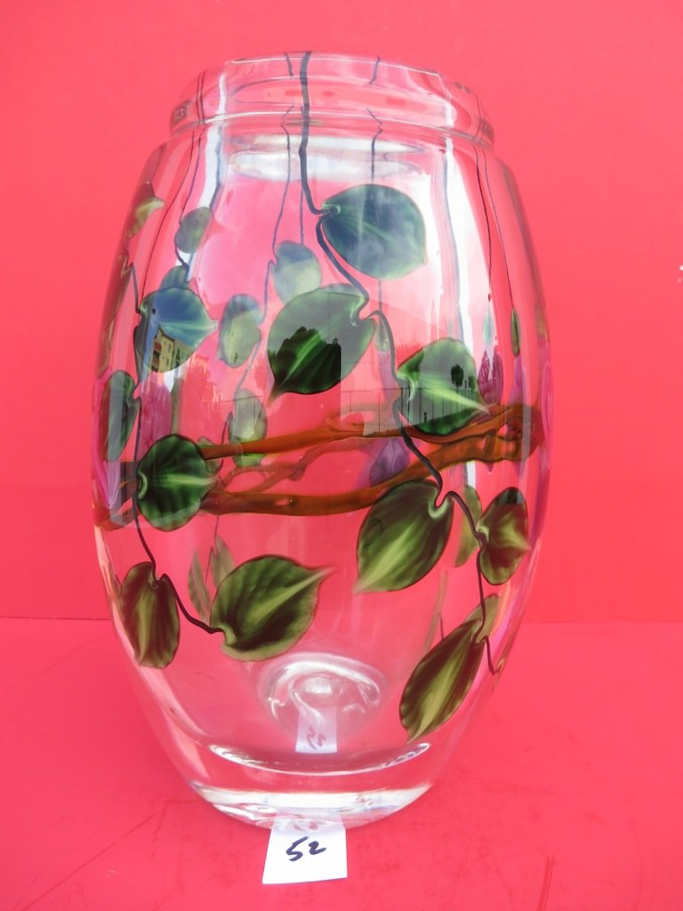 Paperweight Vase,Lundberg Studios 8.5",88 (1 of 3)