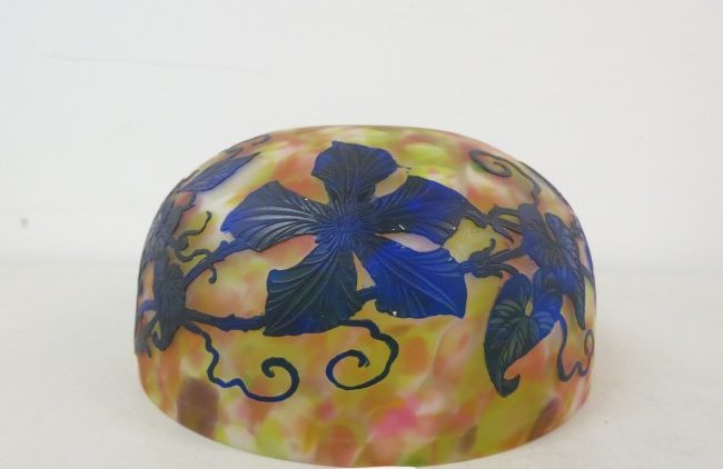 Tiffany Style Lamp Shade, Art Glass Shade. (1 of 2)