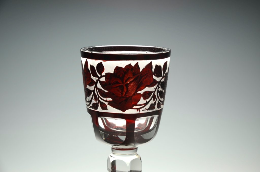 Ruby Overlay Bohemian Pokal - 2