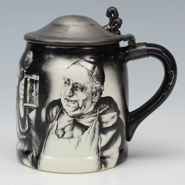 Porcelain Stein, By Manning Bowman & Co. Meriden Conn.