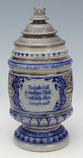 Stoneware Beer Stein (1 of 4)