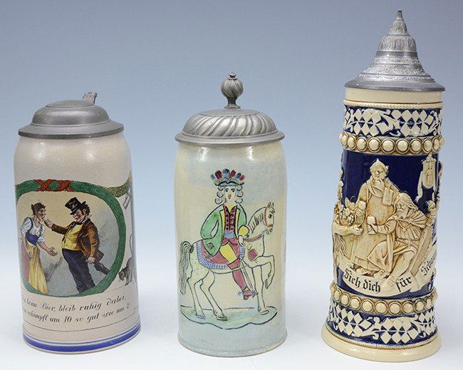 Group of 3 Steins (1 of 3)