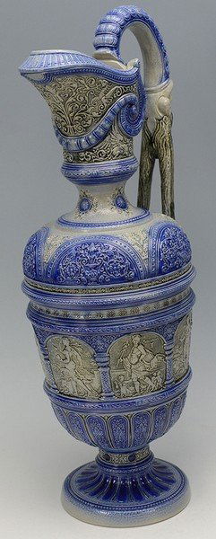 Large Stoneware Ewer