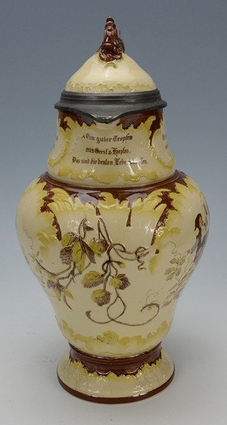 Mettlach PUG Master Stein (1 of 5)