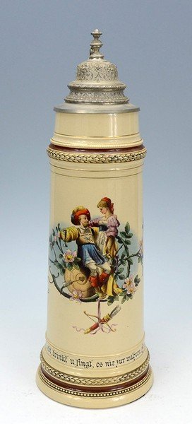 Pottery Target Stein (1 of 3)