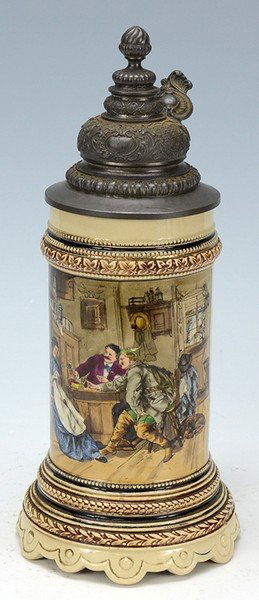 Pottery Beer Stein (1 of 3)