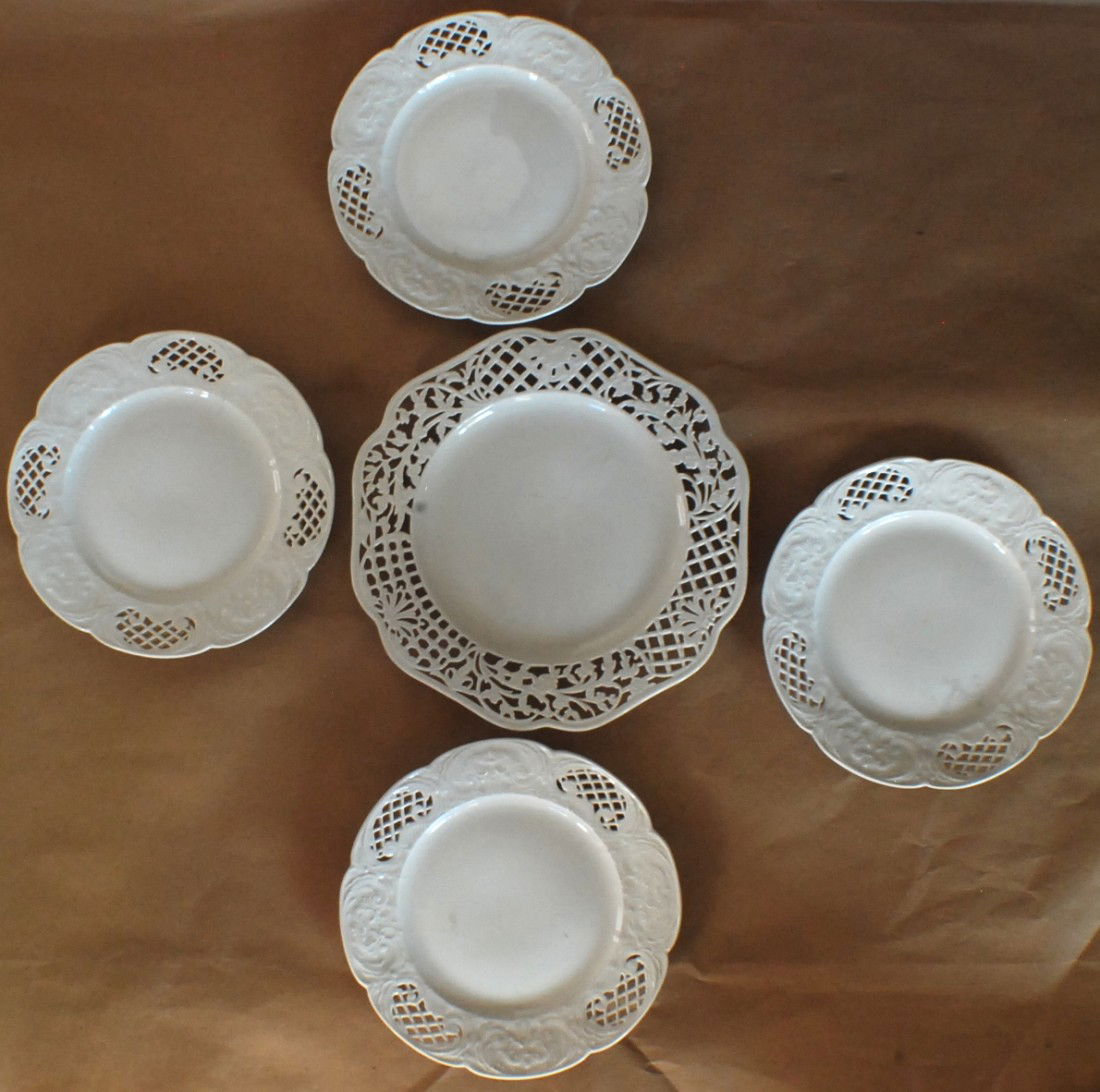 Set of 5 early KPM plates: Set of 5 early KPM plates