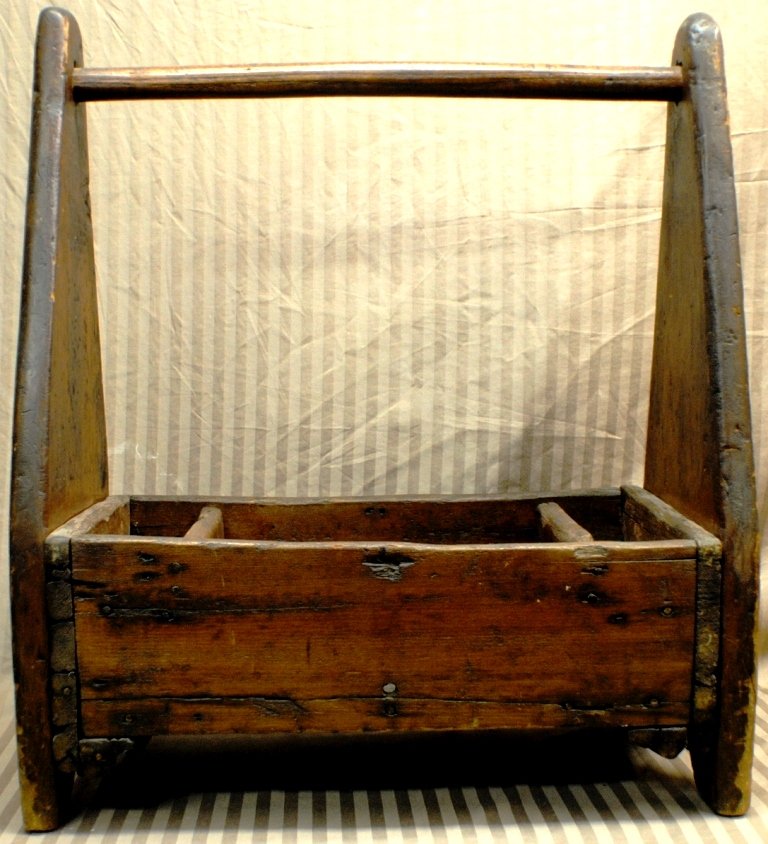 1800’s wooden tool box: 1800’s wooden tool box 24” x 20 ½’ x 9 ½”