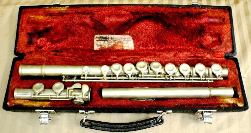 Vintage ELKHORN Flute: Vintage ELKHORN Flute A