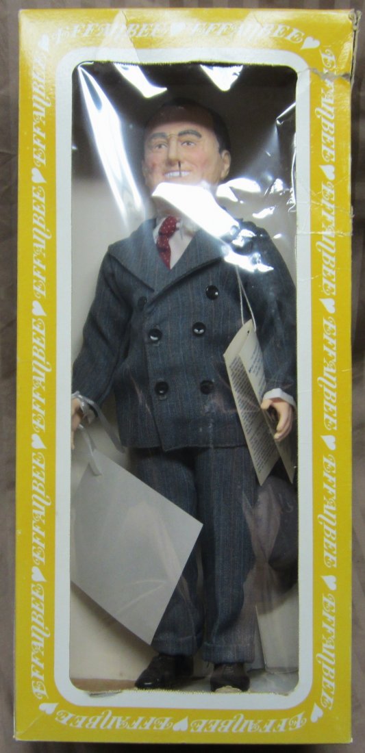 Franklin Roosevelt Doll, made in 1985 by Effanbee’: Franklin Roosevelt Doll, made in 1985 by Effanbee’s. Original box