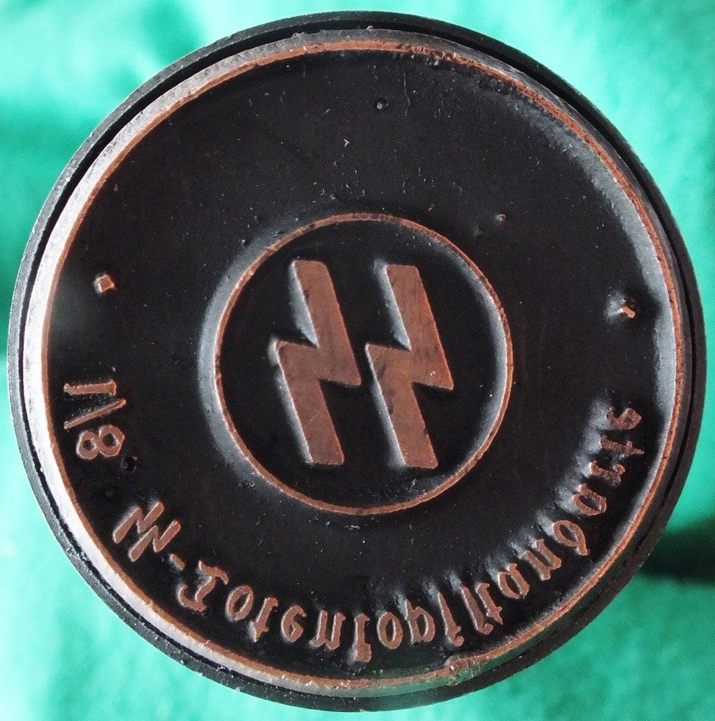 WWII German Nazi SS rubber stamp