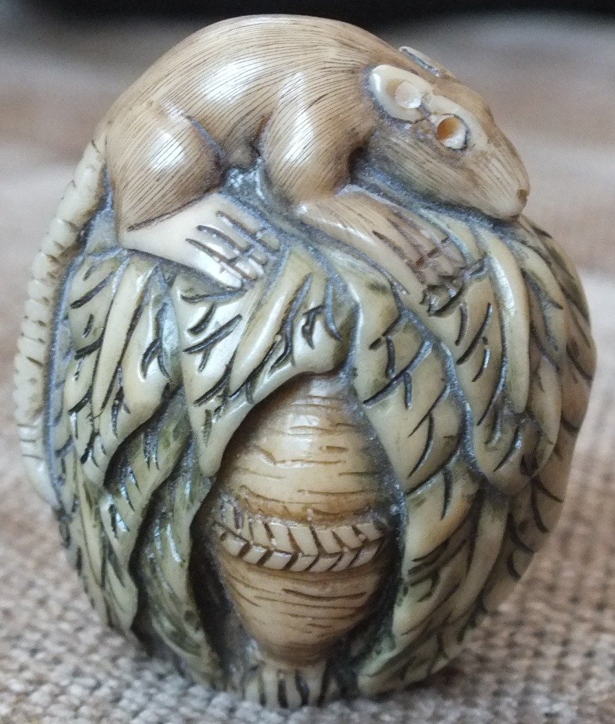 Ox-Bone Netsuke