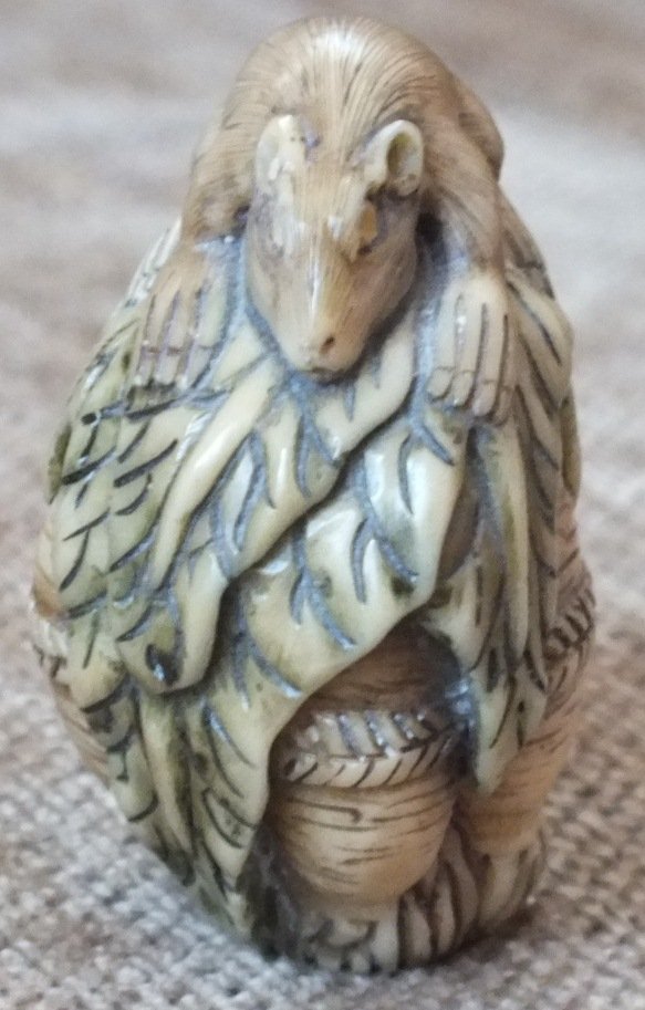 Ox-Bone Netsuke - 2