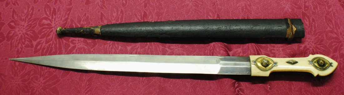 Caucasus dagger (Kinjal): Caucasus dagger (Kinjal), 22” with sheath