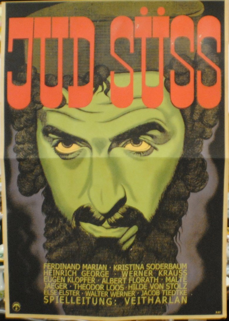 WWII German Nazi poster: WWII German Nazi poster, 32" x 23"