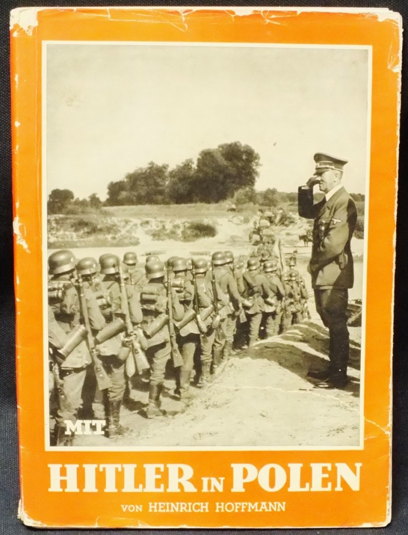 Photo album “Hitler in Polen”: Photo album “Hitler in Polen”. Photos by Hitler's personal photographer Heinrich Hoffman. Original WWII issue