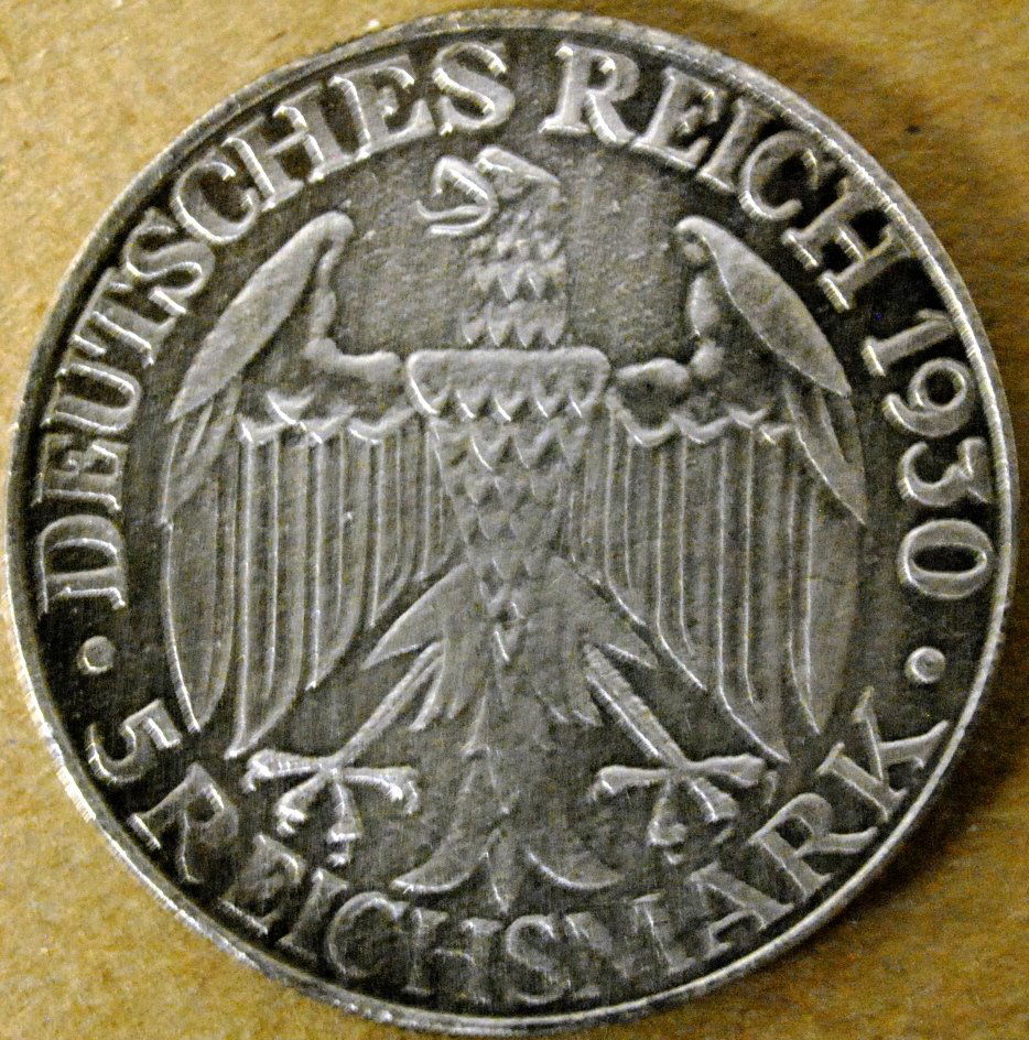 German Graf Zeppelin coin: German Graf Zeppelin coin. Age and authenticity unknown