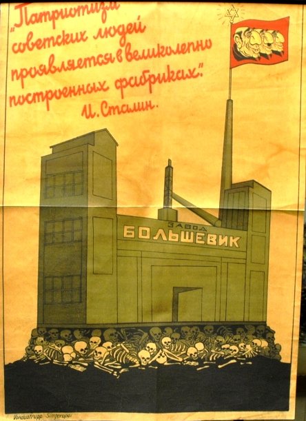 German Nazi WWII Anti-Semitic poster: German Nazi WWII Anti-Semitic poster for occupied Ukraine. Age and authenticity unknown