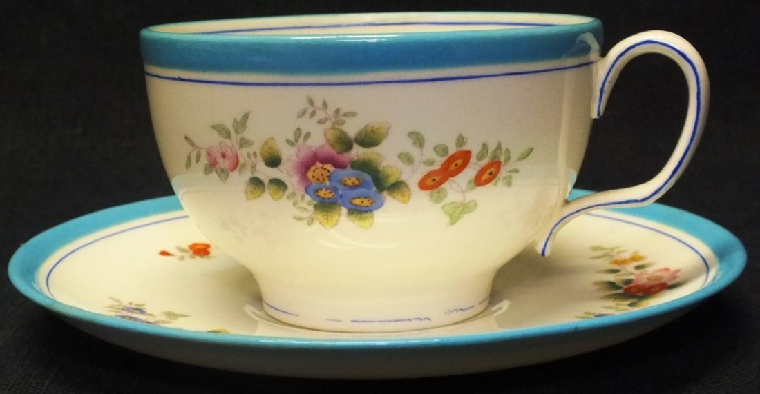Mintons cup and saucer: Mintons cup and saucer, marked