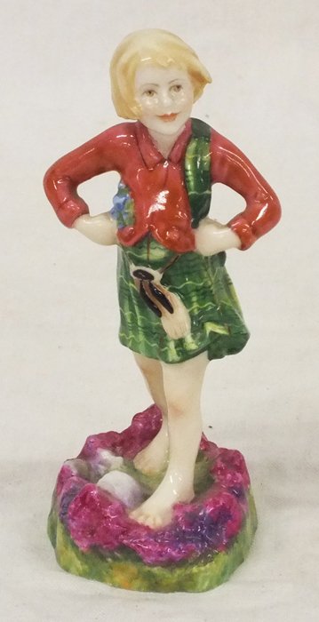 Royal Worcester "Scotland" Figurine modeled by F.G.: Royal Worcester "Scotland" Figurine modeled by F.G. Doughty. Marked on the bottom.