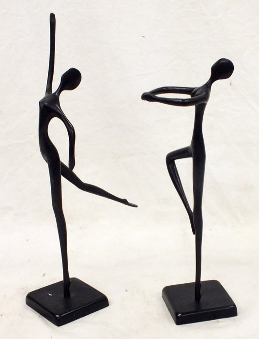 Pair of bronze dancers (1 of 5)