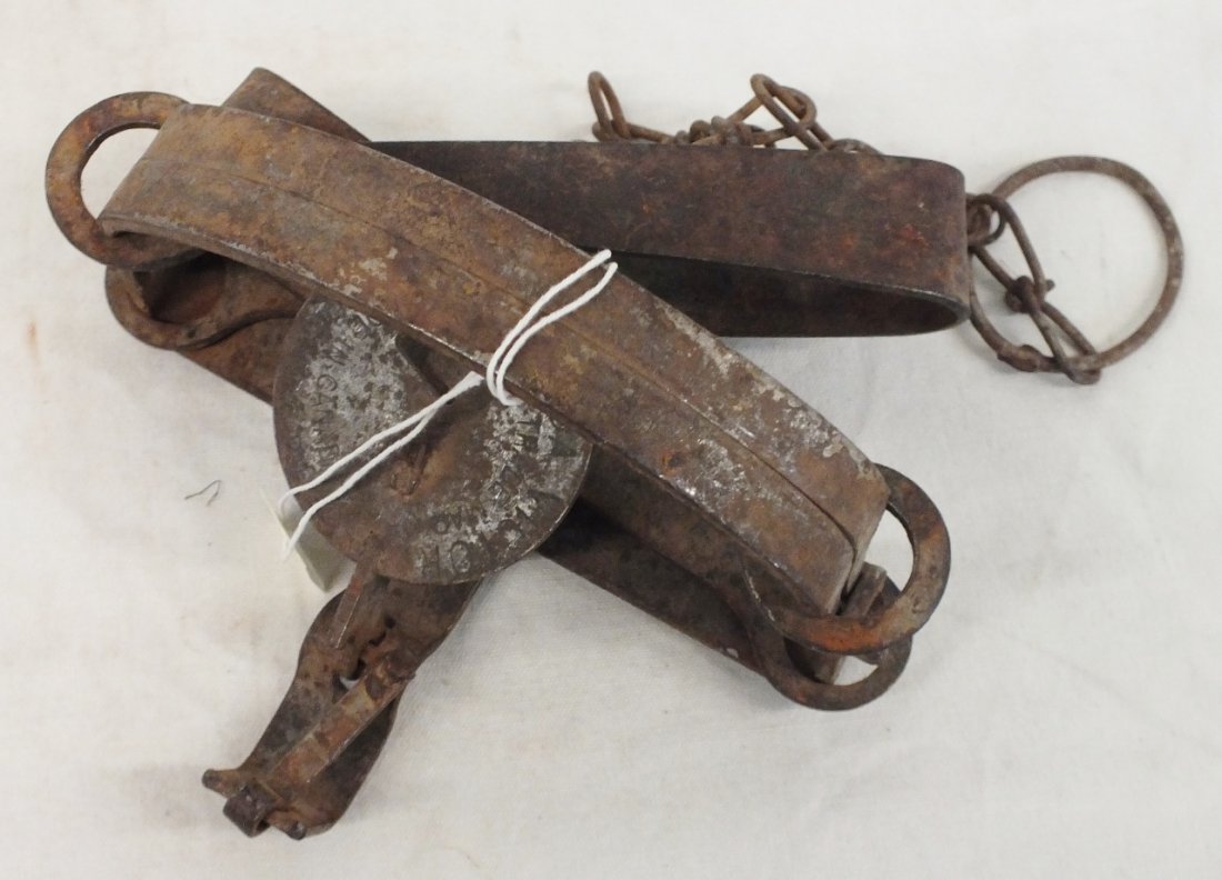 Antique Oneida animal trap (1 of 4)