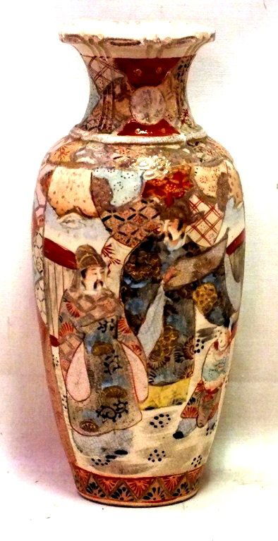 Japanese Samurai vase