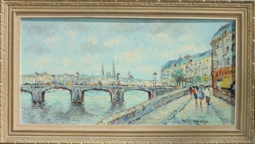 Hendrik Kranenburg "Canal View in Amsterdam" (1 of 10)