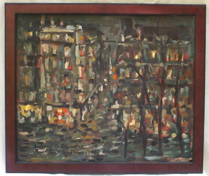 Constantin Korovine (Russian, 1851 - 1939) "Paris (1 of 10)