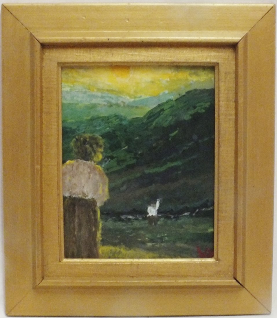 Wally Ames (b. 1942) "Conversation" (1 of 7)