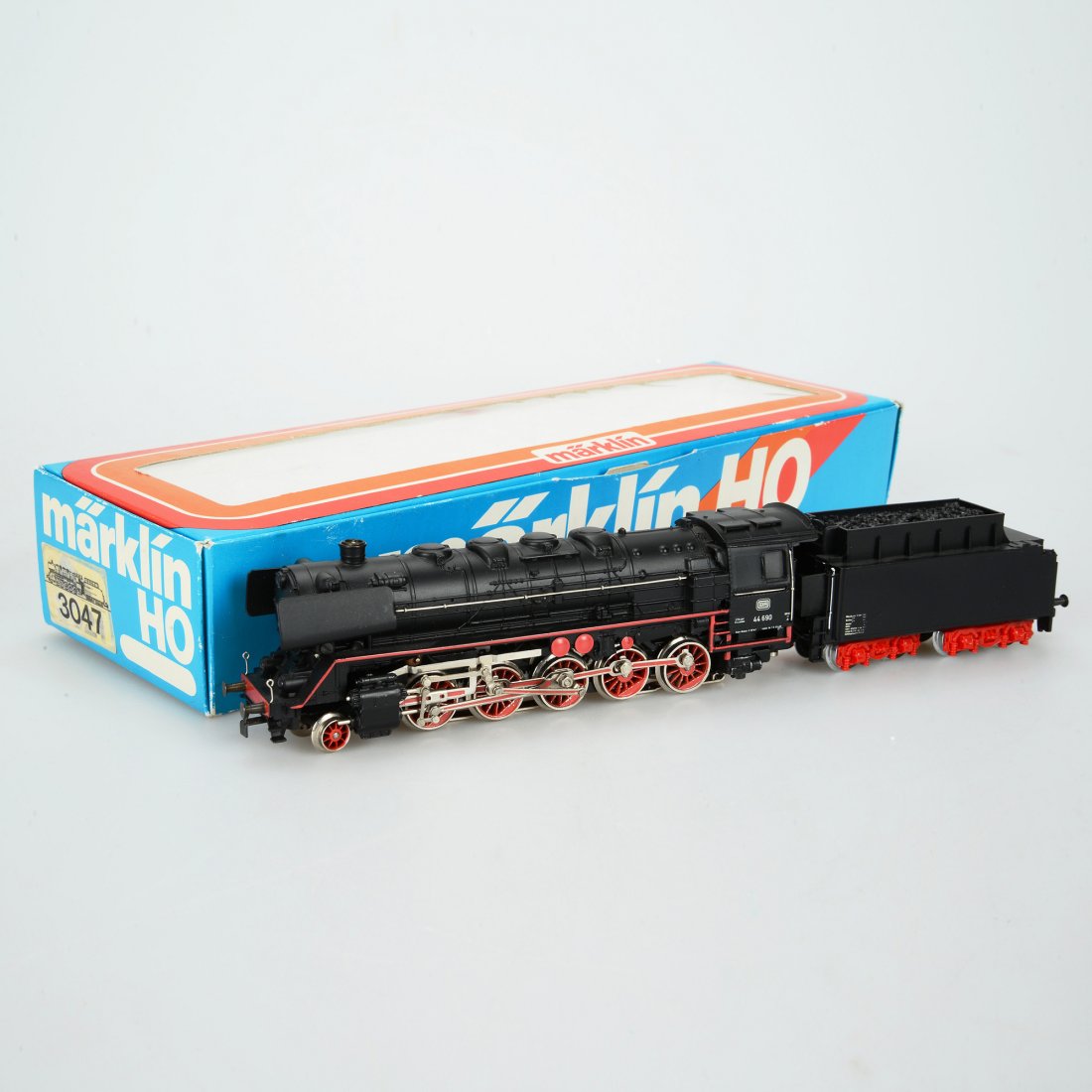 TENDERLOK, 3047, Märklin, H0: Dampflokomotive. Till synes mycket fint skick, minimalt slitage undertill. Med kartong (smärre slitage). Marklin/Maerklin (149)