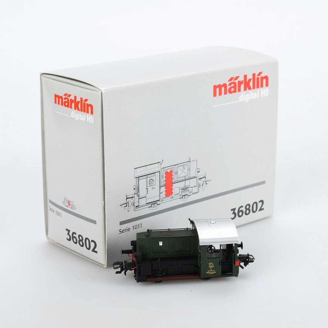 DIESELLOK, 36802, Märklin, Digital H0: Diesellokomotive. Till synes i princip nyskick. Med kartong och instruktioner. Marklin/Maerklin (341)