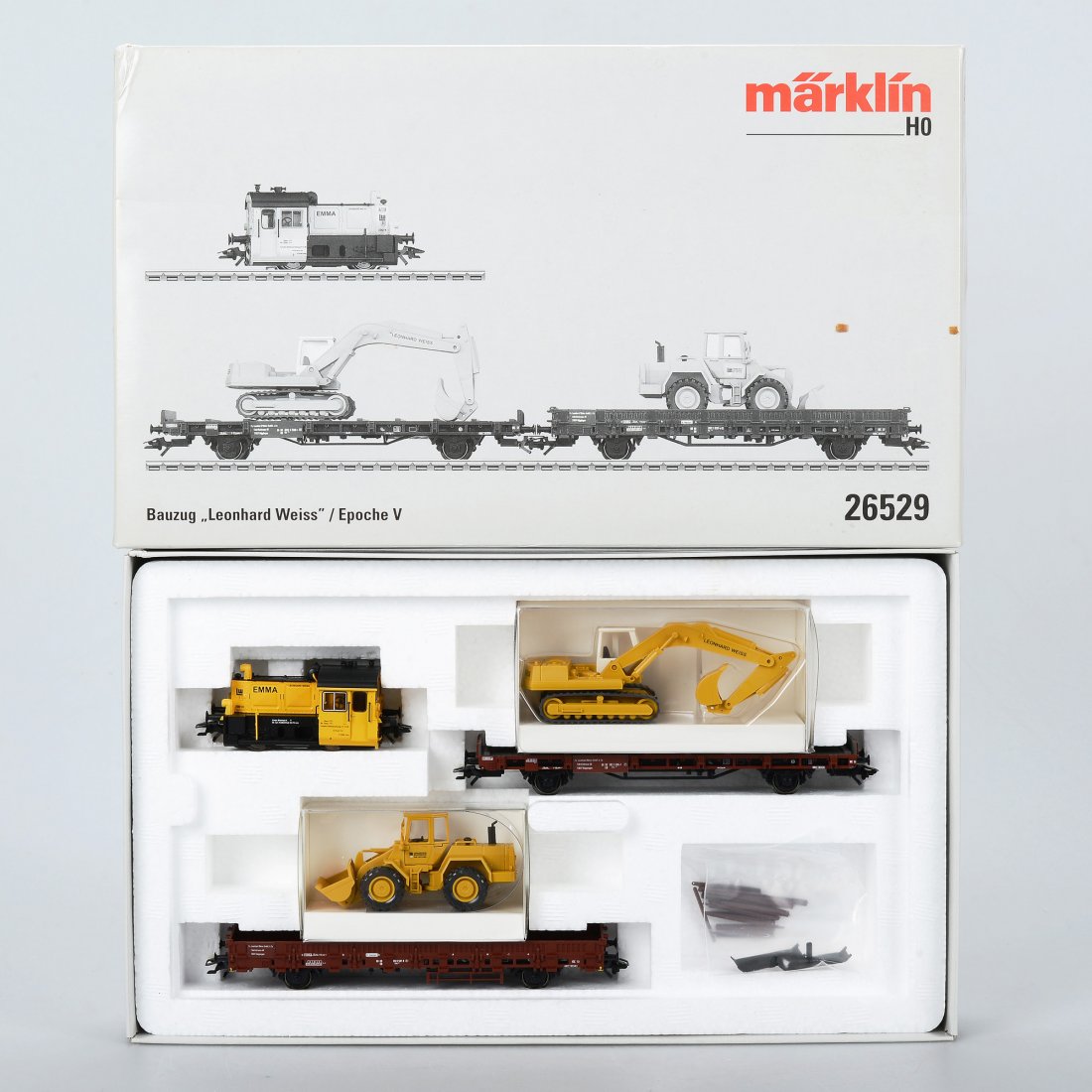 TÅGSATS, 26529, Märklin, H0: Ej genomgången, till synes nyskick. Med kartong, instruktioner och tillbehör. Marklin/Maerklin (376)