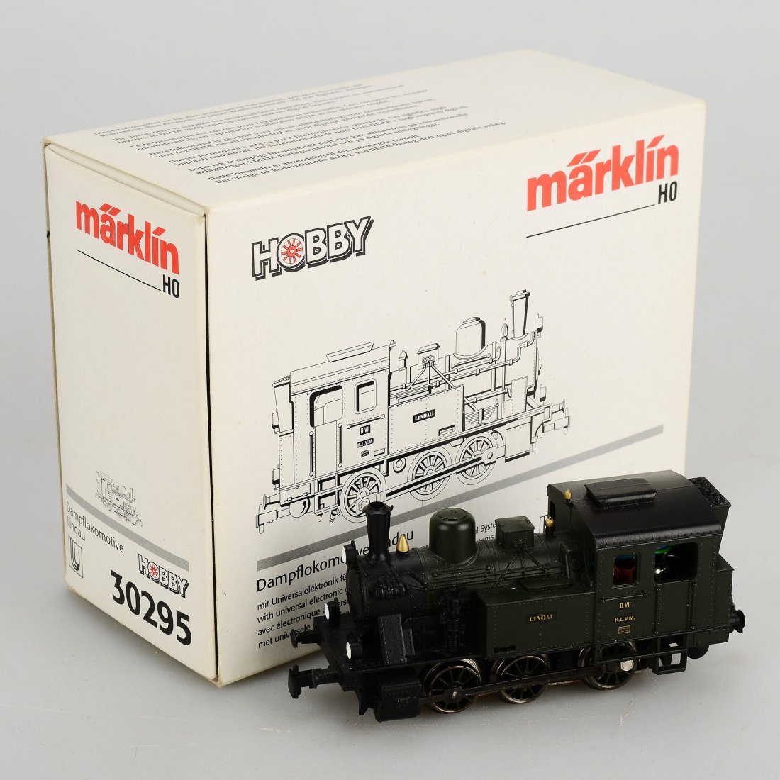 TENDERLOK, 30295, Marklin, H0: Med kartong och instruktion. Smarre slitage, funktion ej kontrollerad. Marklin/Maerklin. (152)