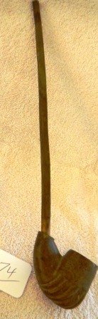 Iroquois Wood Pipe, 1803: Iroquois Wood pipe, dated 1803 measures 16x1 1/2 inches. Condition is Good. The consignor reported documentation is available, but has been unable to provide the docs to verify the 1803 date. We are a