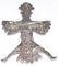 Hopi Sterling Silver & Turquoise Eagle Kachina Pin - 4