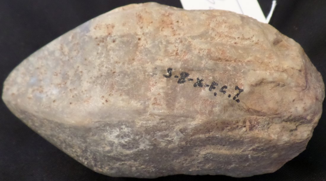 Large Polished Quartz Crystal: Large polished quartz crystal (terminated). This item is Anasazi from four corners area and measures 6x3x3 inches. The item is polished and probably used as a lighting stone. Shipping: $16.00