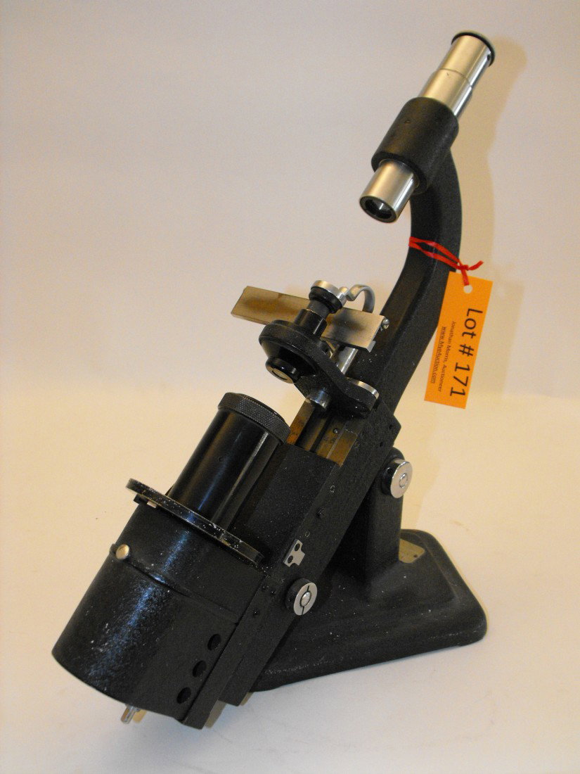 Lensometer Jr.: American Optical Co., Southbridge, Mass., Model M602, quite heavy!