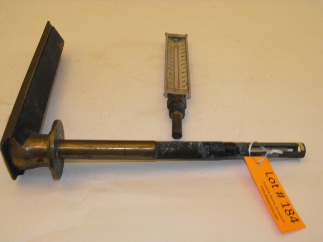 Thermometers: Pair of Thermometers, real mercury!