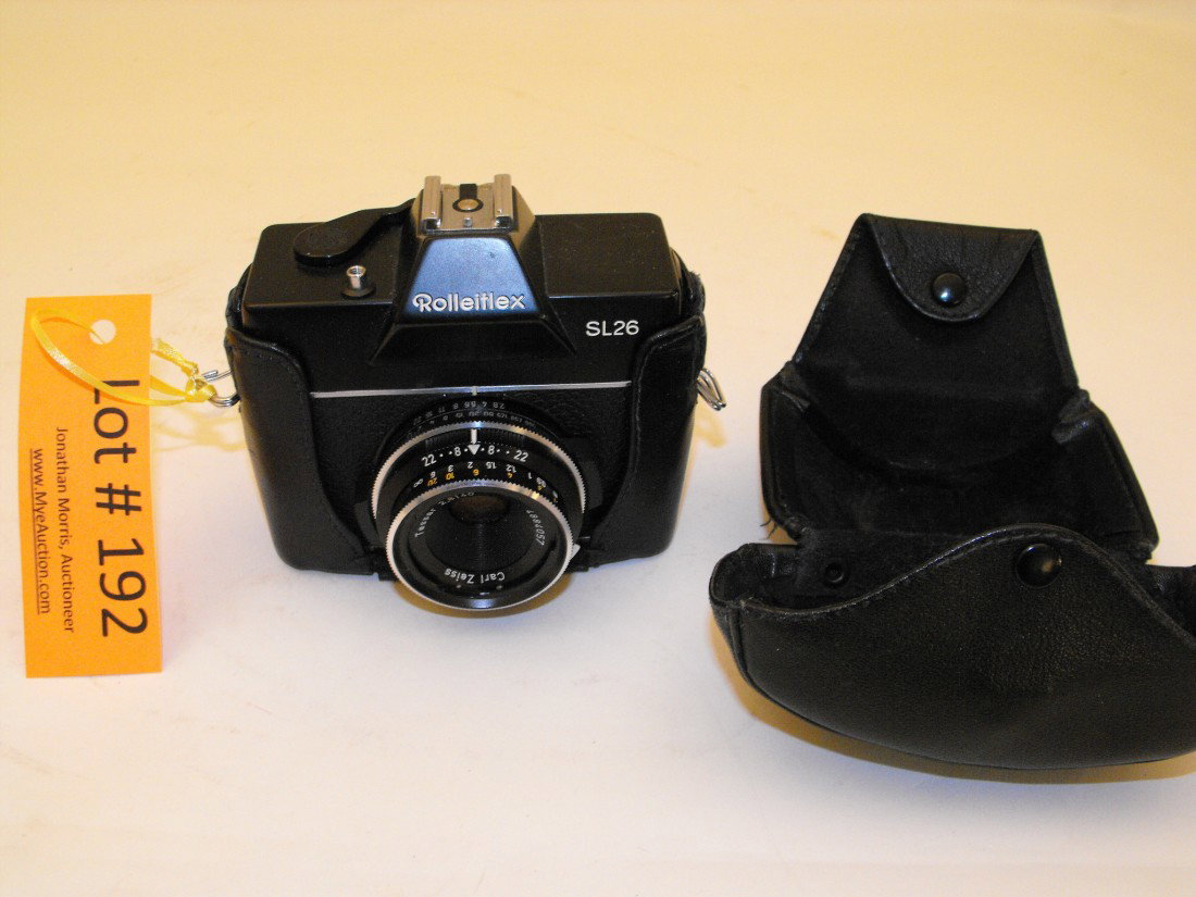 Rolleitlex Camera: SL26 w/ case