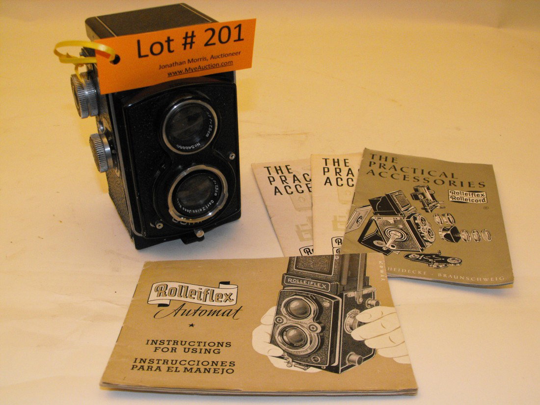 Rolleiflex: Camera w/ Manuals
