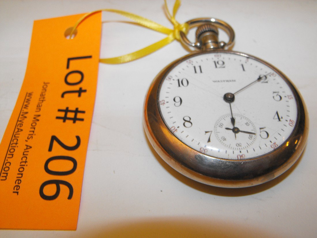 Waltham Pocketwatch: American Waltham Watch Co., Nickel, 68 Years Old