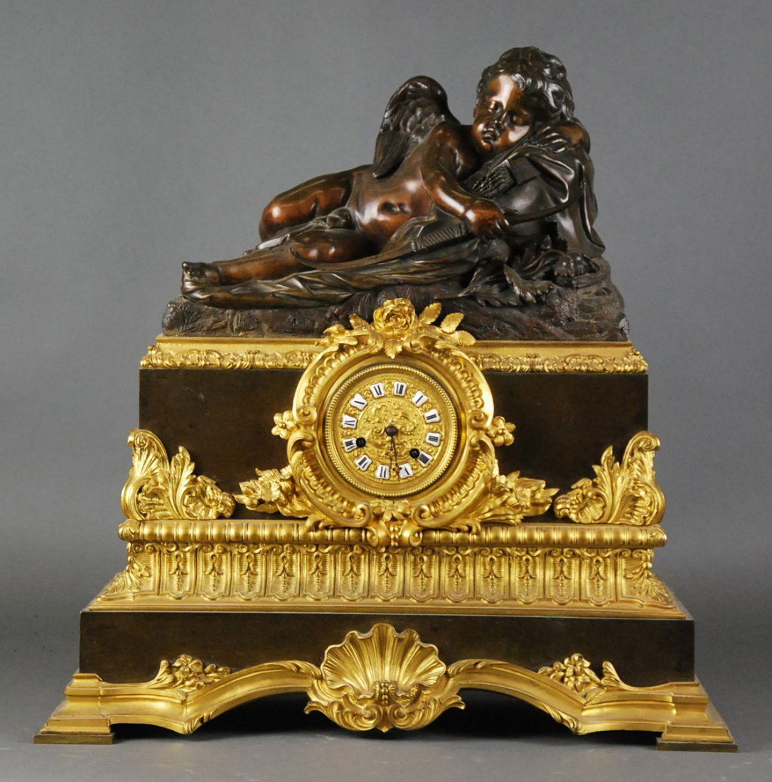 VERY FINE MANTLE CLOCK, PARIS CIRCA 1850 (1 of 7)