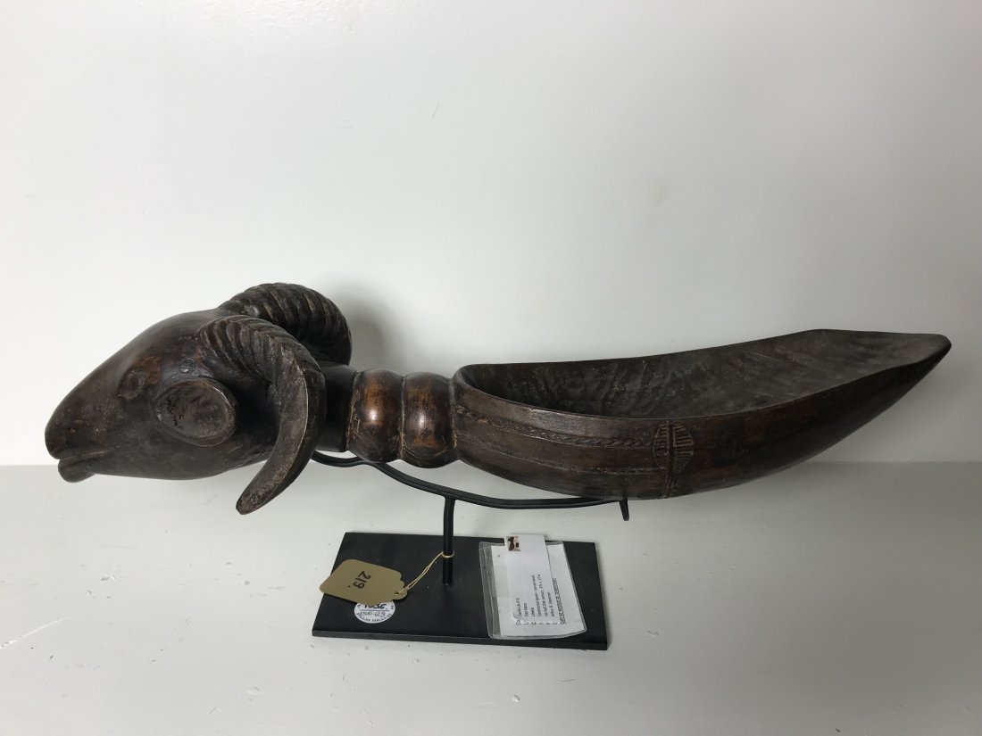 PEOPLE DAN MANO LIBERIA CEREMONIAL SPOON OR LADLE (1 of 5)